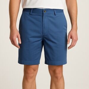 Polo Golf Ralph Lauren Mens Blue Shorts Pima Cotton Blend Golf Casual Size 32